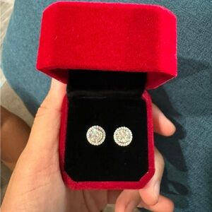 Moissanite earrings